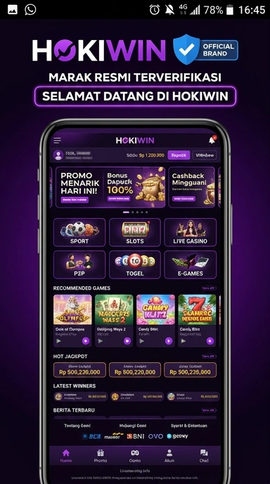 Kanal Resmi Hokiwin untuk Pengguna Android Indonesia